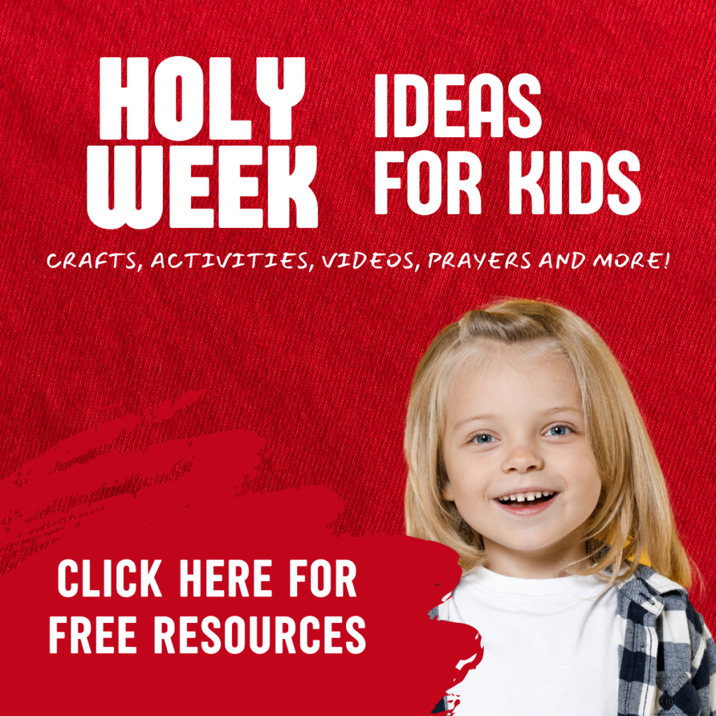 Holy Week ideas for kids
